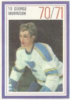 1970-71 Esso Power Players #NNO George Morrison Front