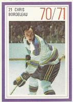 1970-71 Esso Power Players #NNO Chris Bordeleau Front