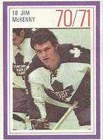 1970-71 Esso Power Players #NNO Jim McKenny Front