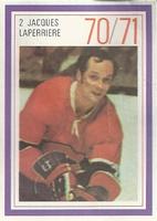 1970-71 Esso Power Players #NNO Jacques Laperriere Front