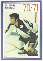 1970-71 Esso Power Players #NNO Garry Monahan Front