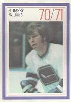 1970-71 Esso Power Players #NNO Barry Wilkins Front