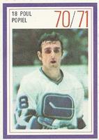 Poul Popiel Autographed 1970 Topps Card #122 Vancouver Canucks PSA/DNA  #83465644 - Mill Creek Sports