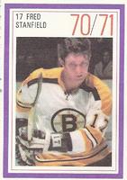 1970-71 Esso Power Players #NNO Fred Stanfield Front