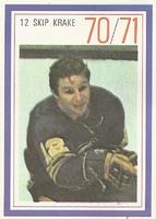 1970-71 Esso Power Players #NNO Skip Krake Front