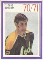 1970-71 Esso Power Players #NNO Doug Roberts Front