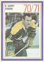 1970-71 Esso Power Players #NNO Gerry Ehman Front