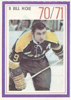 1970-71 Esso Power Players #NNO Bill Hicke Front