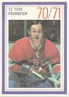 1970-71 Esso Power Players #NNO Yvan Cournoyer Front