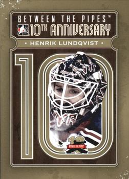 2011-12 In The Game Between The Pipes - 10th Anniversary #BTPA-17 Henrik Lundqvist Front