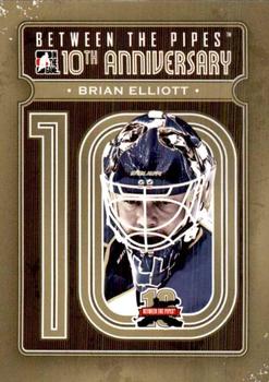 2011-12 In The Game Between The Pipes - 10th Anniversary #BTPA-22 Brian Elliott Front