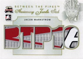 2011-12 In The Game Between The Pipes - Anniversary Jumbo Stick #AJS-17 Jacob Markstrom Front