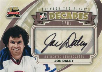 2011-12 In The Game Between The Pipes - Authentic Goaliegraph #A-JD Joe Daley Front