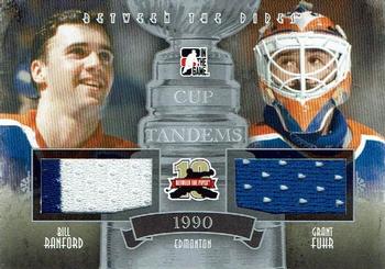 2011-12 In The Game Between The Pipes - Cup Tandems Silver #CT-02 Bill Ranford / Grant Fuhr Front