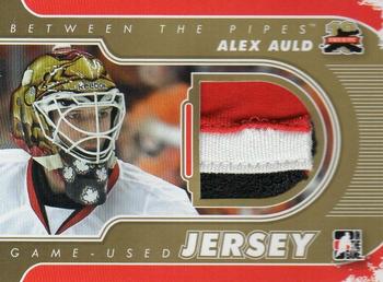 2011-12 In The Game Between The Pipes - Game Used Jersey Gold #M-01 Alex Auld Front