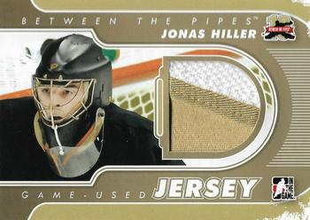 2011-12 In The Game Between The Pipes - Game Used Jersey Gold #M-29 Jonas Hiller Front