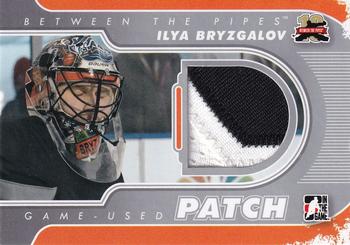 2011-12 In The Game Between The Pipes - Game Used Patch Silver #M-09 Ilya Bryzgalov Front