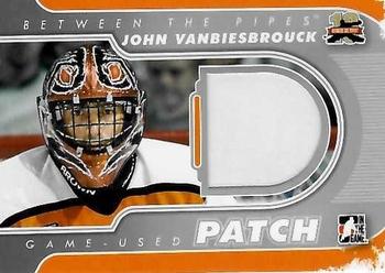 2011-12 In The Game Between The Pipes - Game Used Patch Silver #M-12 John Vanbiesbrouck Front