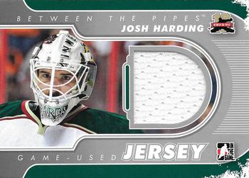 2011-12 In The Game Between The Pipes - Game Used Jersey Silver #M-16 Josh Harding Front