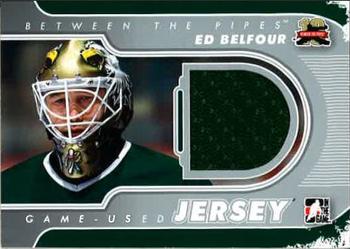2011-12 In The Game Between The Pipes - Game Used Jersey Silver #M-24 Ed Belfour Front
