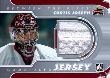 2011-12 In The Game Between The Pipes - Game Used Jersey Silver #M-35 Curtis Joseph Front