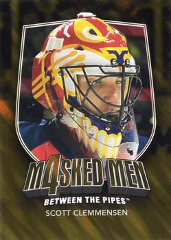 2011-12 In The Game Between The Pipes - Masked Men IV Gold #MM-12 Scott Clemmensen Front