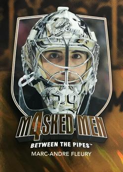 2011-12 In The Game Between The Pipes - Masked Men IV Gold #MM-17 Marc-Andre Fleury Front