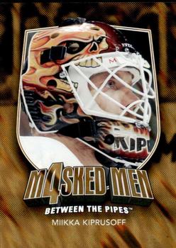 2011-12 In The Game Between The Pipes - Masked Men IV Gold #MM-25 Miikka Kiprusoff Front
