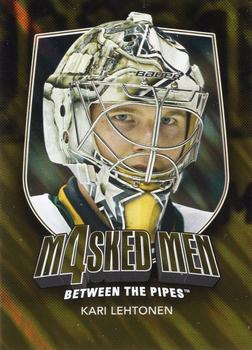 2011-12 In The Game Between The Pipes - Masked Men IV Gold #MM-26 Kari Lehtonen Front