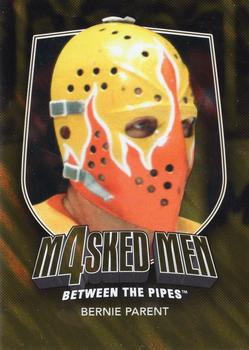 2011-12 In The Game Between The Pipes - Masked Men IV Gold #MM-33 Bernie Parent Front