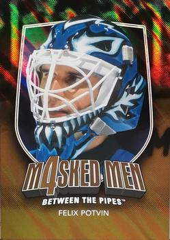 2011-12 In The Game Between The Pipes - Masked Men IV Gold #MM-34 Felix Potvin Front