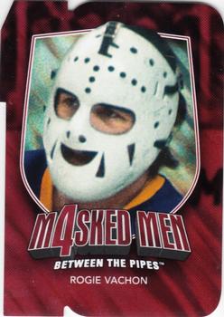 2011-12 In The Game Between The Pipes - Masked Men IV Ruby Die Cuts #MM-45 Rogie Vachon Front