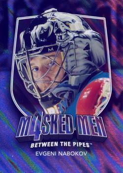 2011-12 In The Game Between The Pipes - Masked Men IV Silver #MM-32 Evgeni Nabokov Front