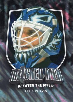 2011-12 In The Game Between The Pipes - Masked Men IV Silver #MM-34 Felix Potvin Front