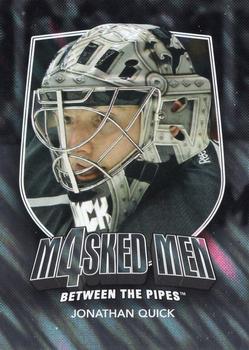 2011-12 In The Game Between The Pipes - Masked Men IV Silver #MM-36 Jonathan Quick Front