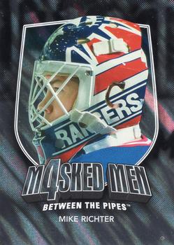 2011-12 In The Game Between The Pipes - Masked Men IV Silver #MM-38 Mike Richter Front