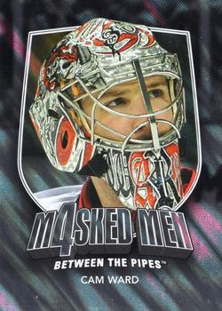 2011-12 In The Game Between The Pipes - Masked Men IV Silver #MM-49 Cam Ward Front