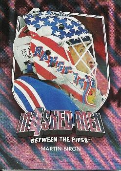 2011-12 In The Game Between The Pipes - Masked Men IV Silver #MM-07 Martin Biron Front