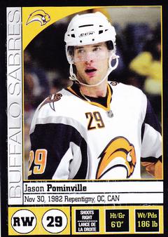 2008-09 Panini Stickers #21 Jason Pominville Front
