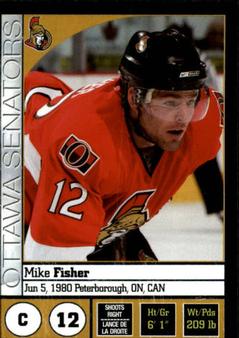2008-09 Panini Stickers #86 Mike Fisher Front
