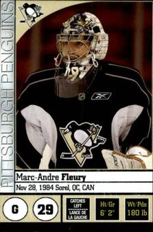 2008-09 Panini Stickers #101 Marc-Andre Fleury Front