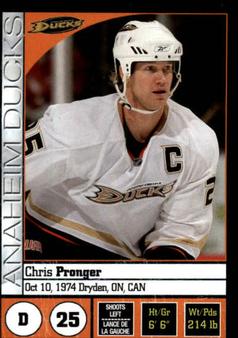 2008-09 Panini Stickers #138 Chris Pronger Front
