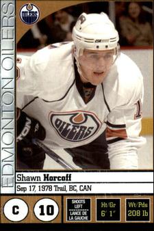 2008-09 Panini Stickers #202 Shawn Horcoff Front