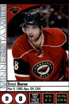 2008-09 Panini Stickers #219 Brent Burns Front