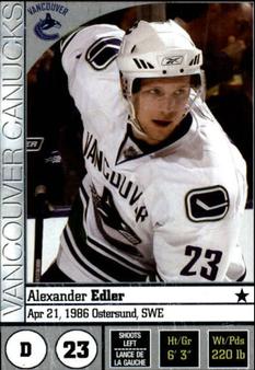 2008-09 Panini Stickers #270 Alexander Edler Front