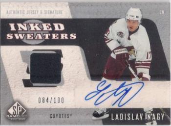 2006-07 SP Game Used - Inked Sweaters #IS-LN Ladislav Nagy Front
