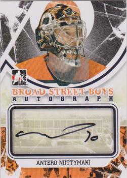 2011-12 In The Game Broad Street Boys - Autographs #A-AN Antero Niittymaki Front