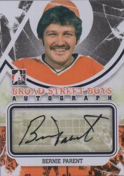 2011-12 In The Game Broad Street Boys - Autographs #A-BP Bernie Parent Front