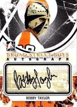 2011-12 In The Game Broad Street Boys - Autographs #A-BT Bobby Taylor Front