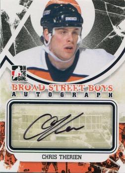 2011-12 In The Game Broad Street Boys - Autographs #A-CT Chris Therien Front
